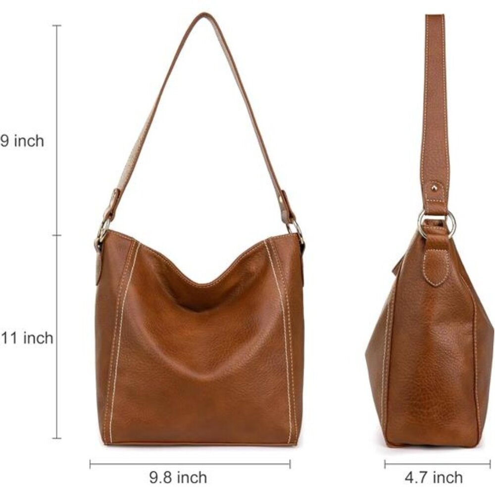 Montana West Purse for Women Trendy Soft Shoulder Purses and Handbags Hobo Bags - Picture 4 of 7